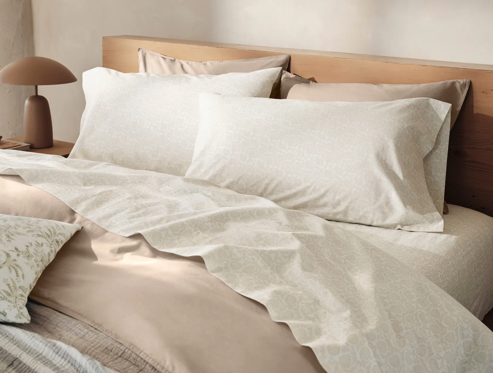 New Coyuchi Organic Print Percale Pillowcases