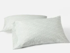 Fashion Coyuchi Organic Print Percale Pillowcases Dew Robles