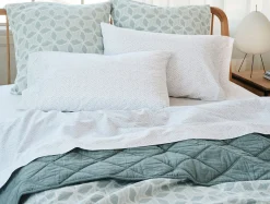 New Coyuchi Organic Print Percale Sheet Set