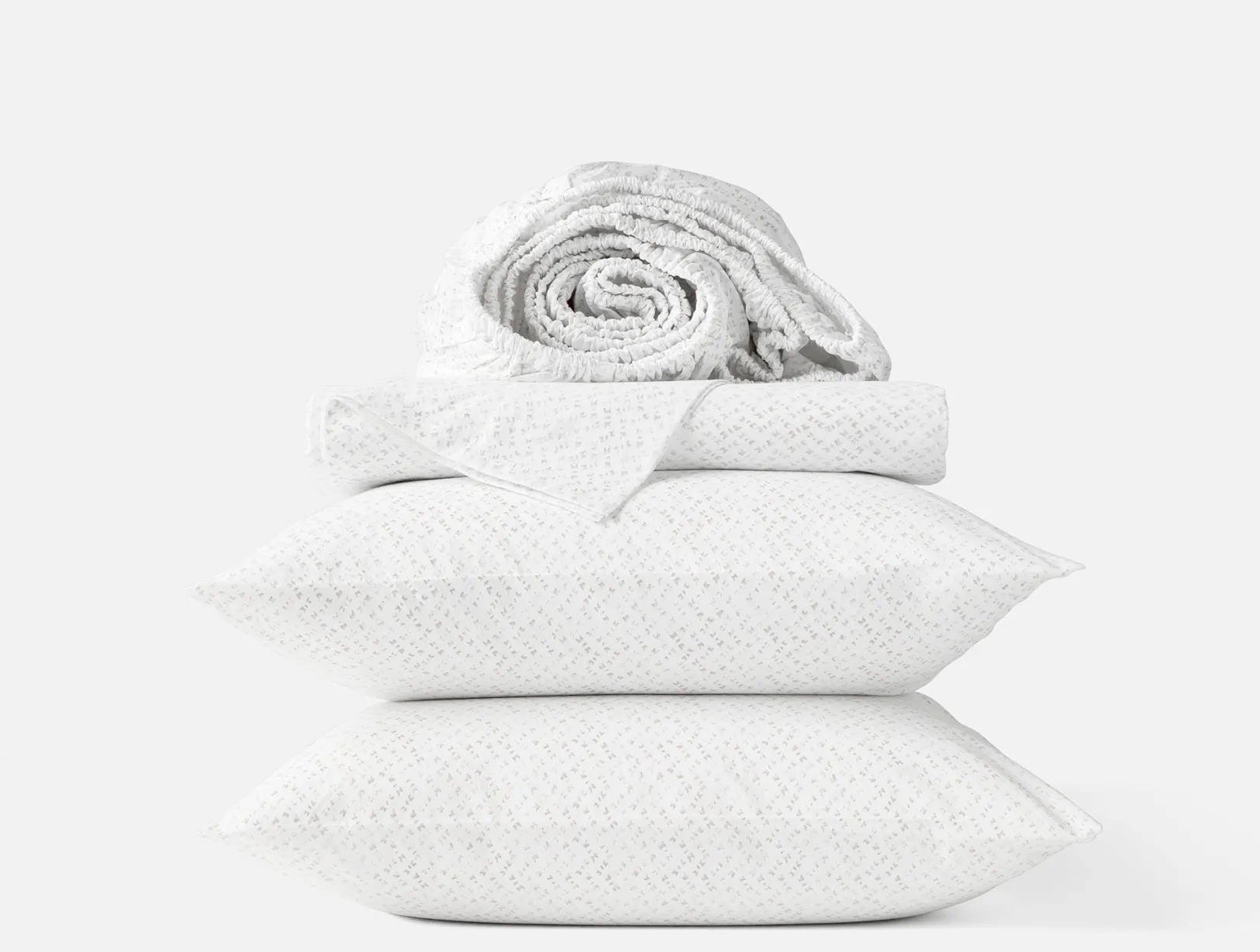 New Coyuchi Organic Print Percale Sheet Set