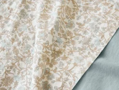 New Coyuchi Organic Print Percale Sheet Set