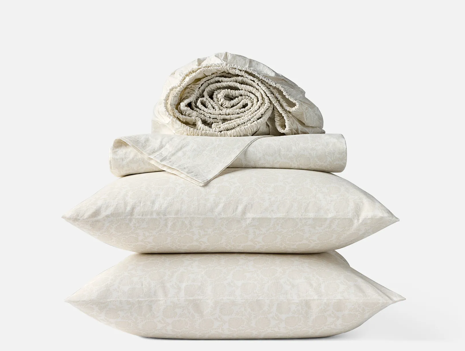 New Coyuchi Organic Print Percale Sheet Set