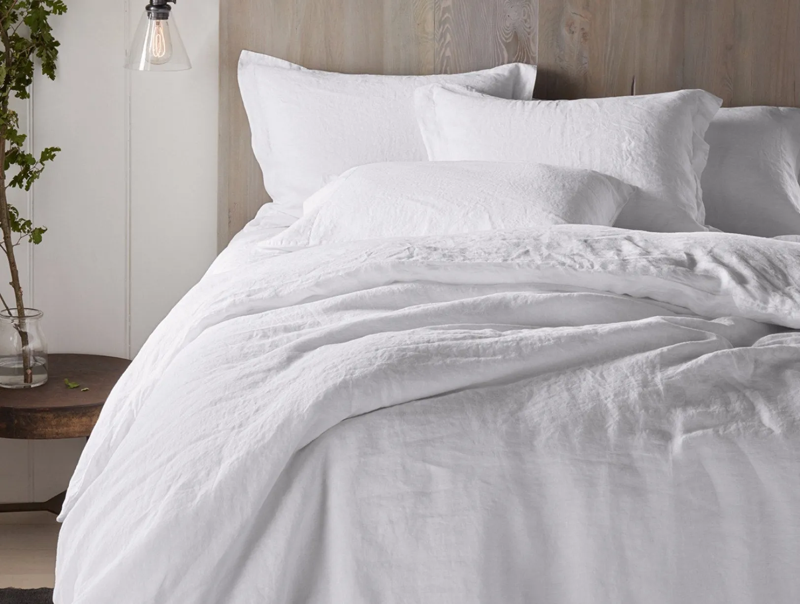 Clearance Coyuchi Organic Relaxed Linen Duvet Set