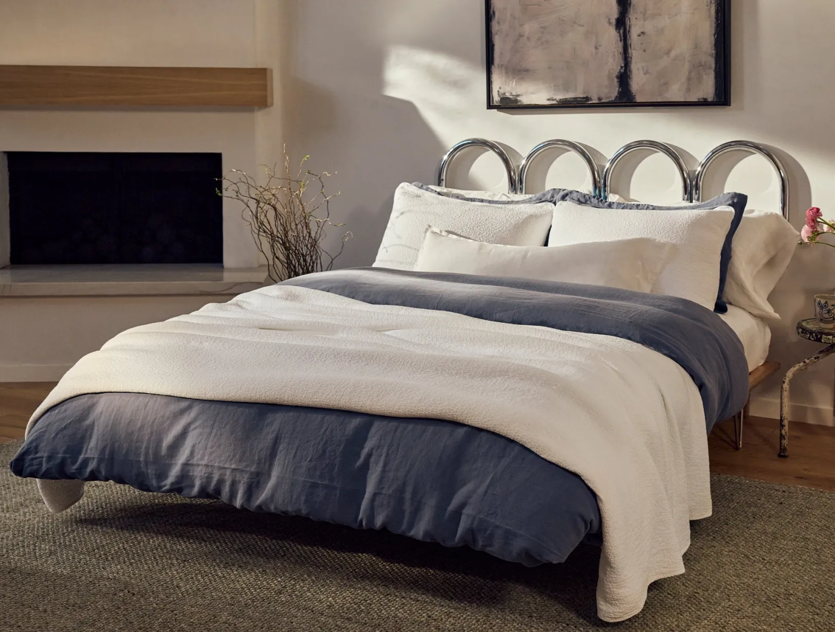 Clearance Coyuchi Organic Relaxed Linen Duvet Set