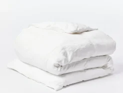 Clearance Coyuchi Organic Relaxed Linen Duvet Set