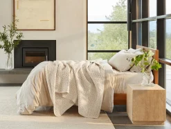 Clearance Coyuchi Organic Relaxed Linen Duvet Set