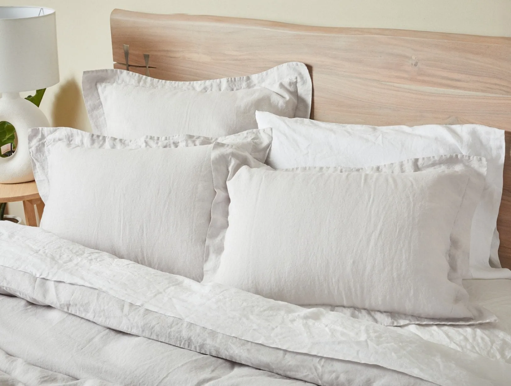 Clearance Coyuchi Organic Relaxed Linen Duvet Set
