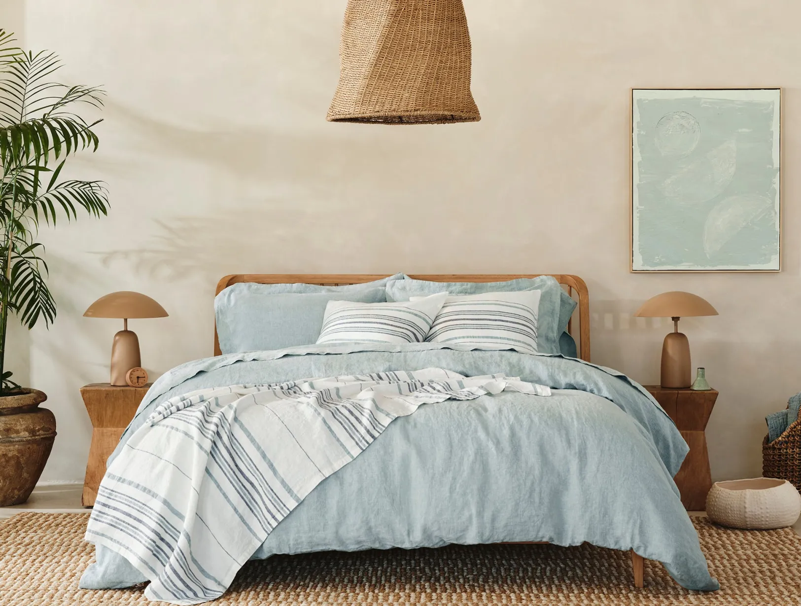 Outlet Coyuchi Organic Relaxed Linen Duvet Cover