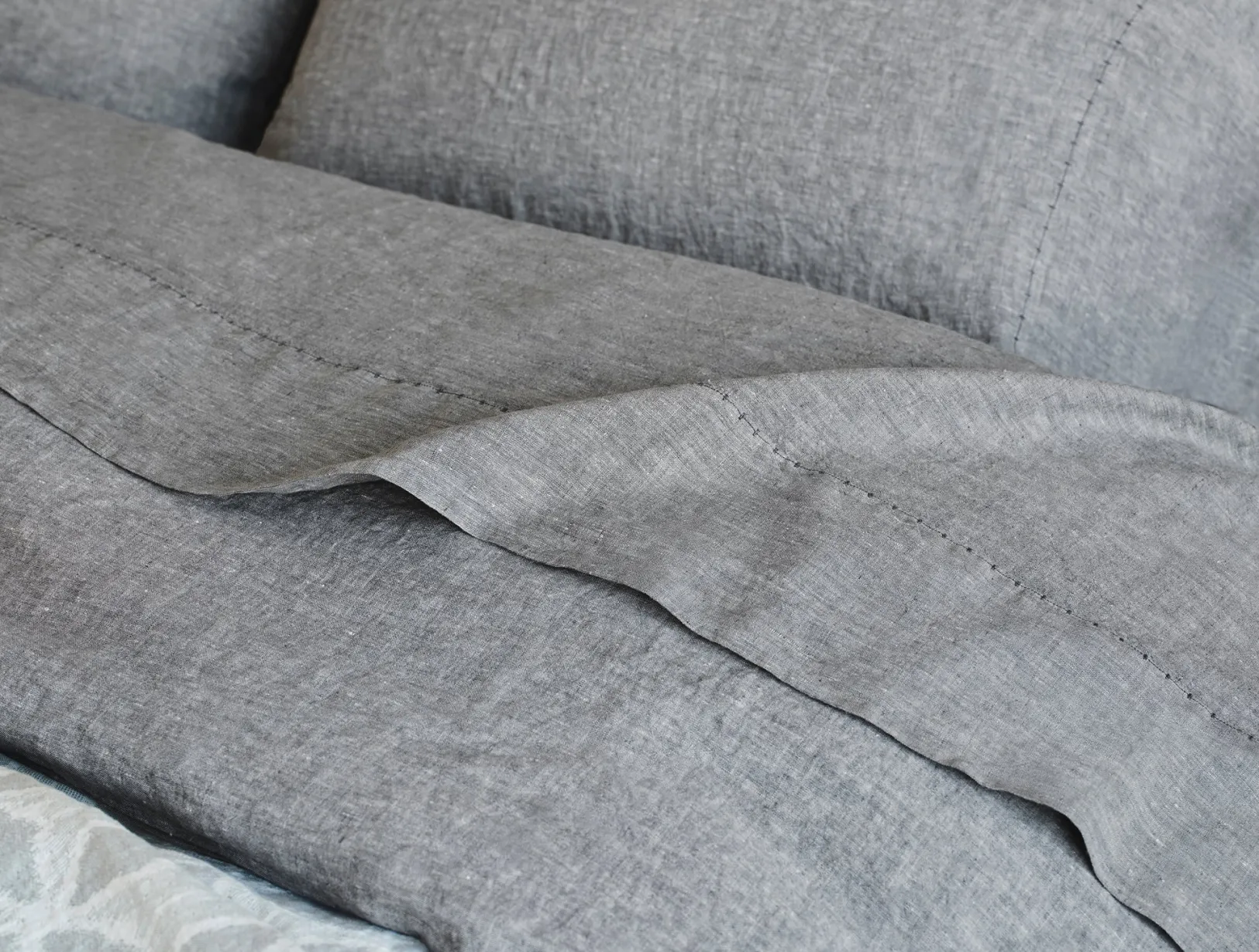 Outlet Coyuchi Organic Relaxed Linen Duvet Cover