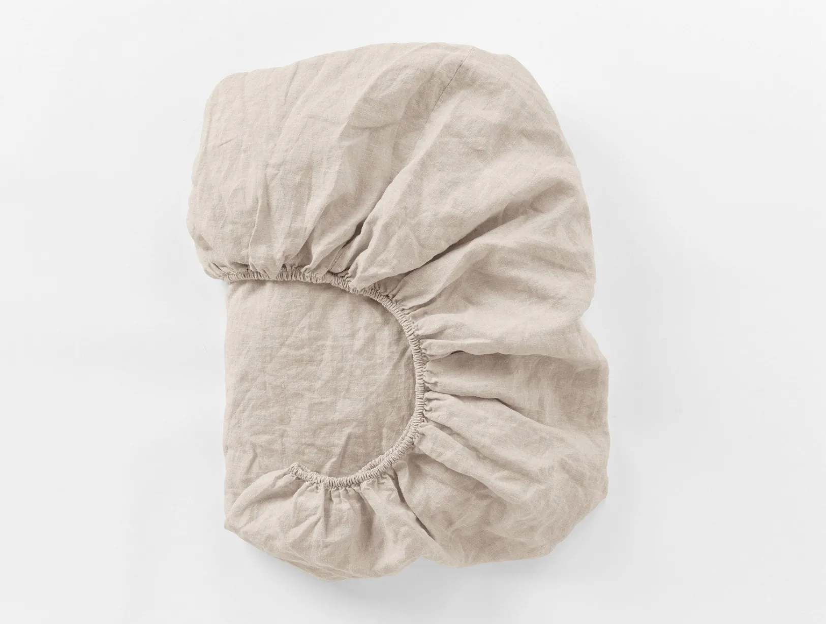 Sale Coyuchi Organic Relaxed Linen Fitted Sheet