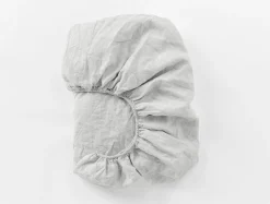 Sale Coyuchi Organic Relaxed Linen Fitted Sheet