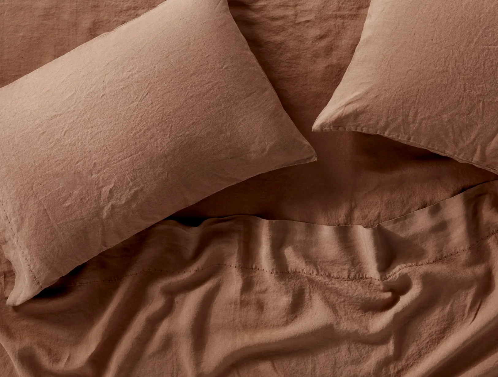 Outlet Coyuchi Organic Relaxed Linen Fitted Sheet