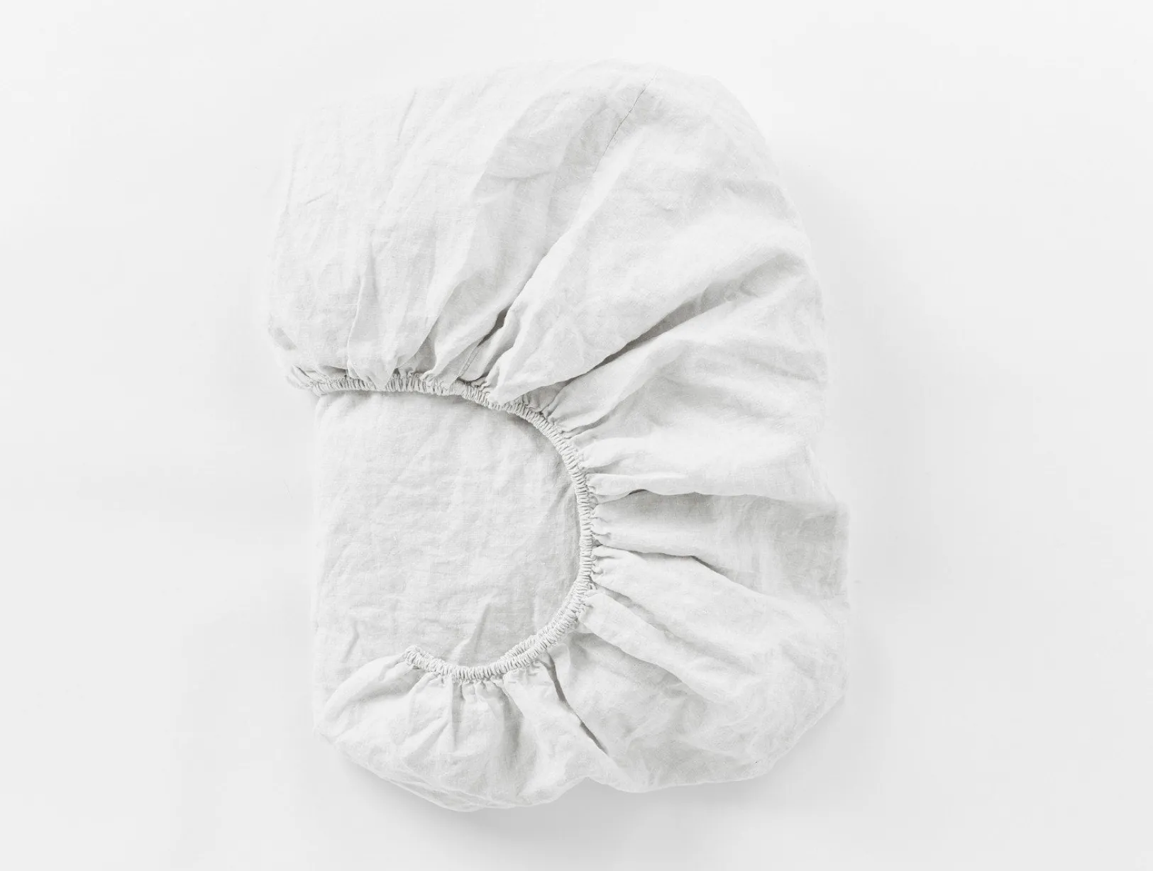 Outlet Coyuchi Organic Relaxed Linen Fitted Sheet
