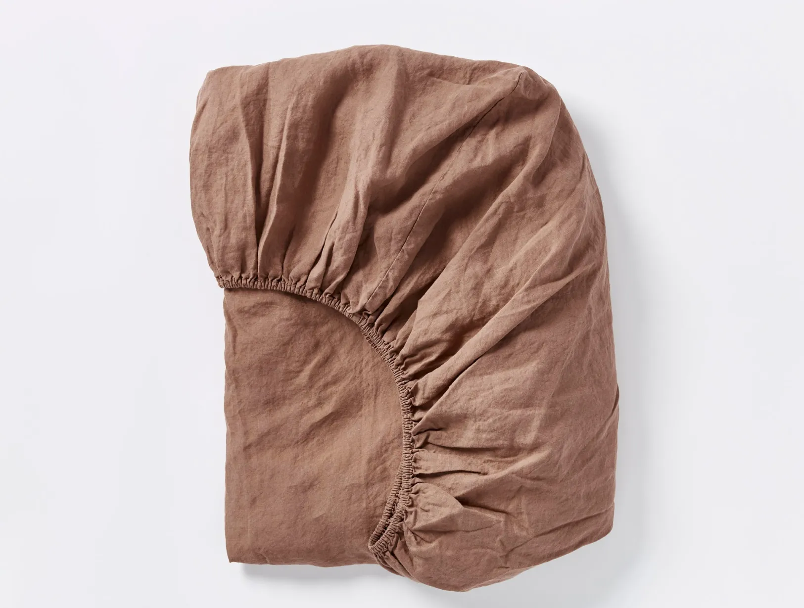 Outlet Coyuchi Organic Relaxed Linen Fitted Sheet