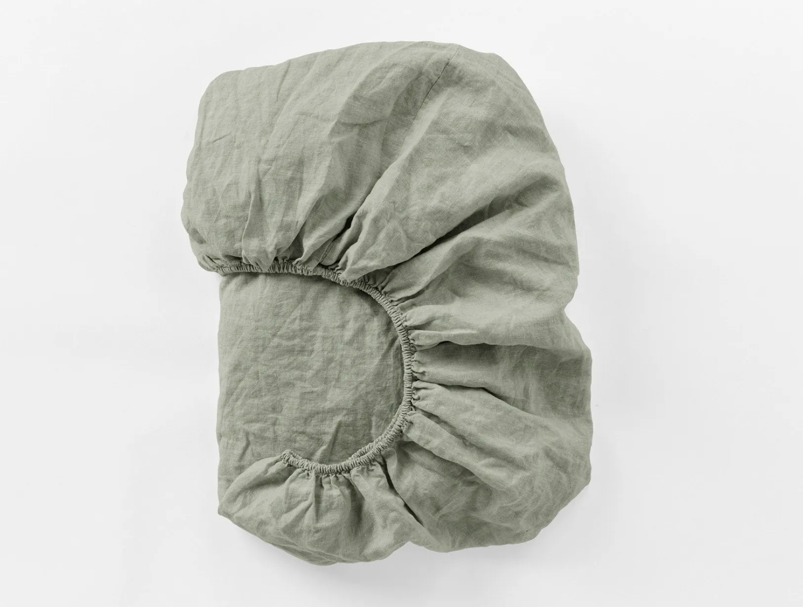 Outlet Coyuchi Organic Relaxed Linen Fitted Sheet