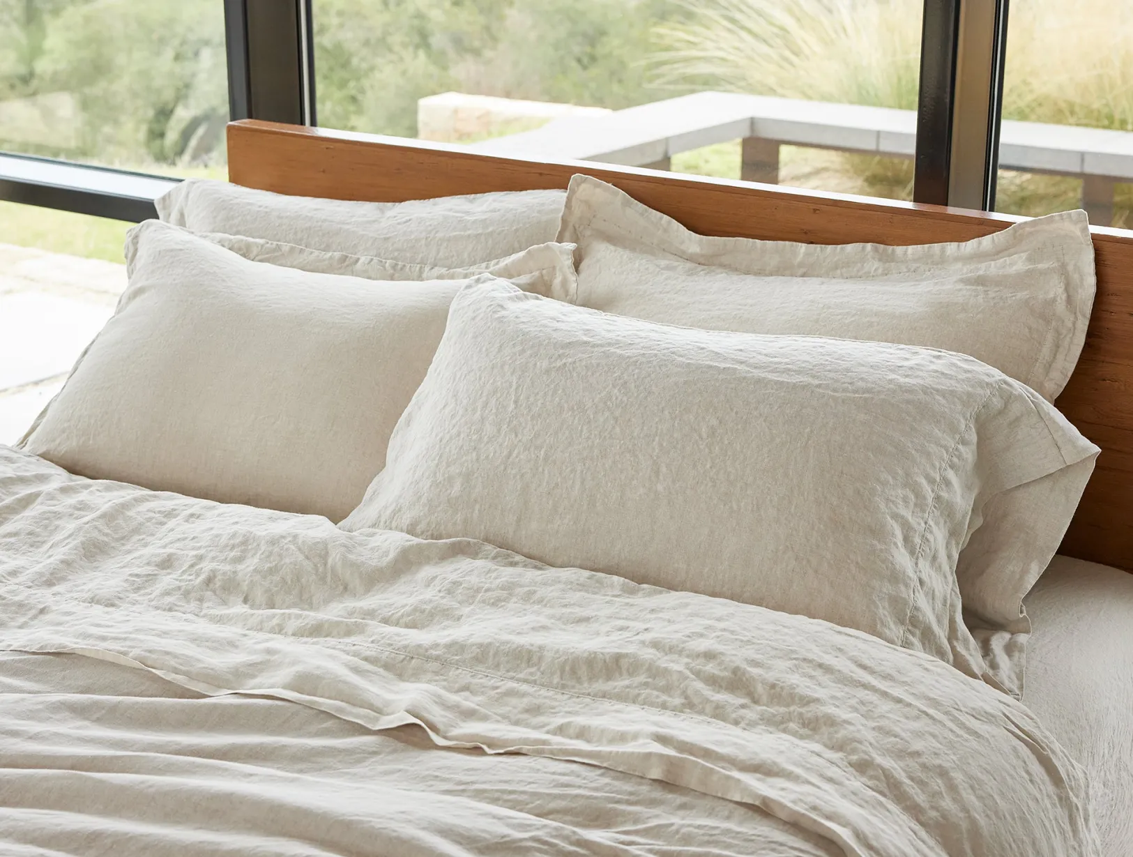 Best Coyuchi Organic Relaxed Linen Pillowcases