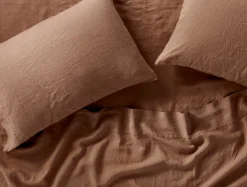 Hot Coyuchi Organic Relaxed Linen Pillowcases