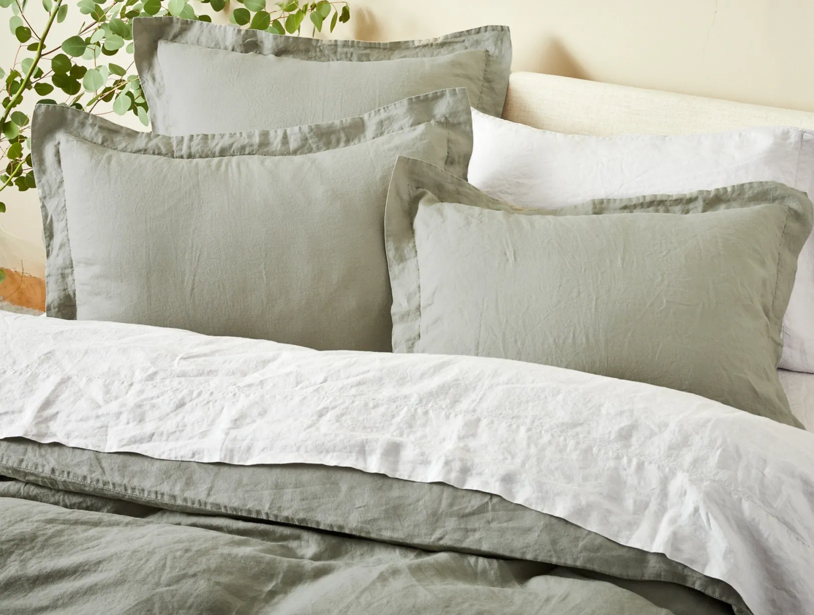 New Coyuchi Organic Relaxed Linen Sham