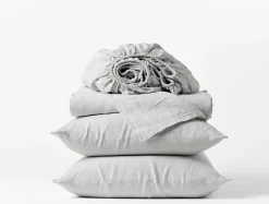 Hot Coyuchi Organic Relaxed Linen Sheet Set