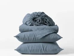 Best Coyuchi Organic Relaxed Linen Sheet Set
