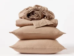 Best Coyuchi Organic Relaxed Linen Sheet Set
