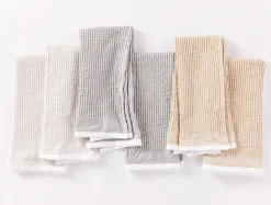 Best Coyuchi Organic Waffle Kitchen Towels, Set of 6