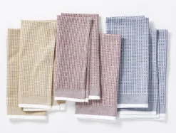 Best Coyuchi Organic Waffle Kitchen Towels, Set of 6