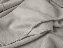 Clearance Coyuchi Pacaya Alpaca Blanket Gray Heather