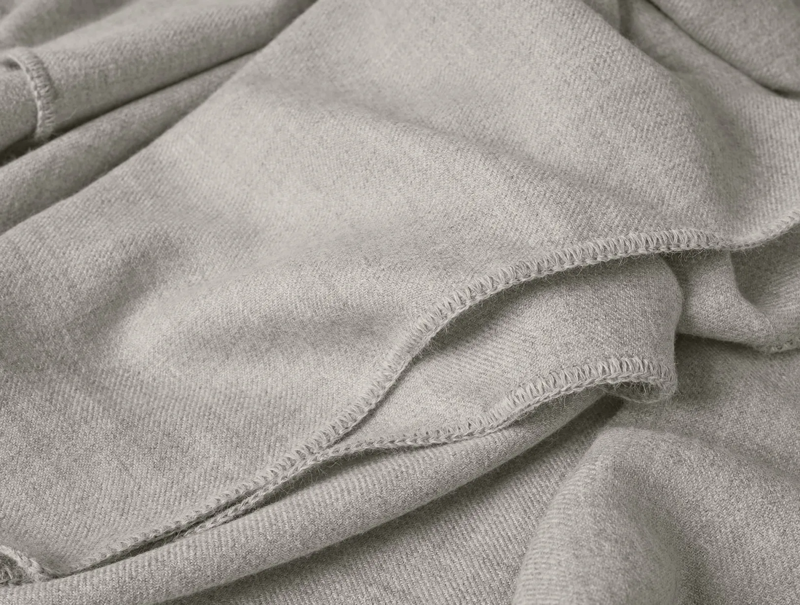 Clearance Coyuchi Pacaya Alpaca Blanket Gray Heather