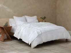 Outlet Coyuchi Pebbled Handstitched Organic Quilt