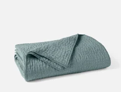 Outlet Coyuchi Pebbled Handstitched Organic Quilt