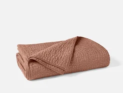 Outlet Coyuchi Pebbled Handstitched Organic Quilt