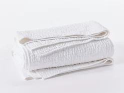 Outlet Coyuchi Pebbled Handstitched Organic Quilt