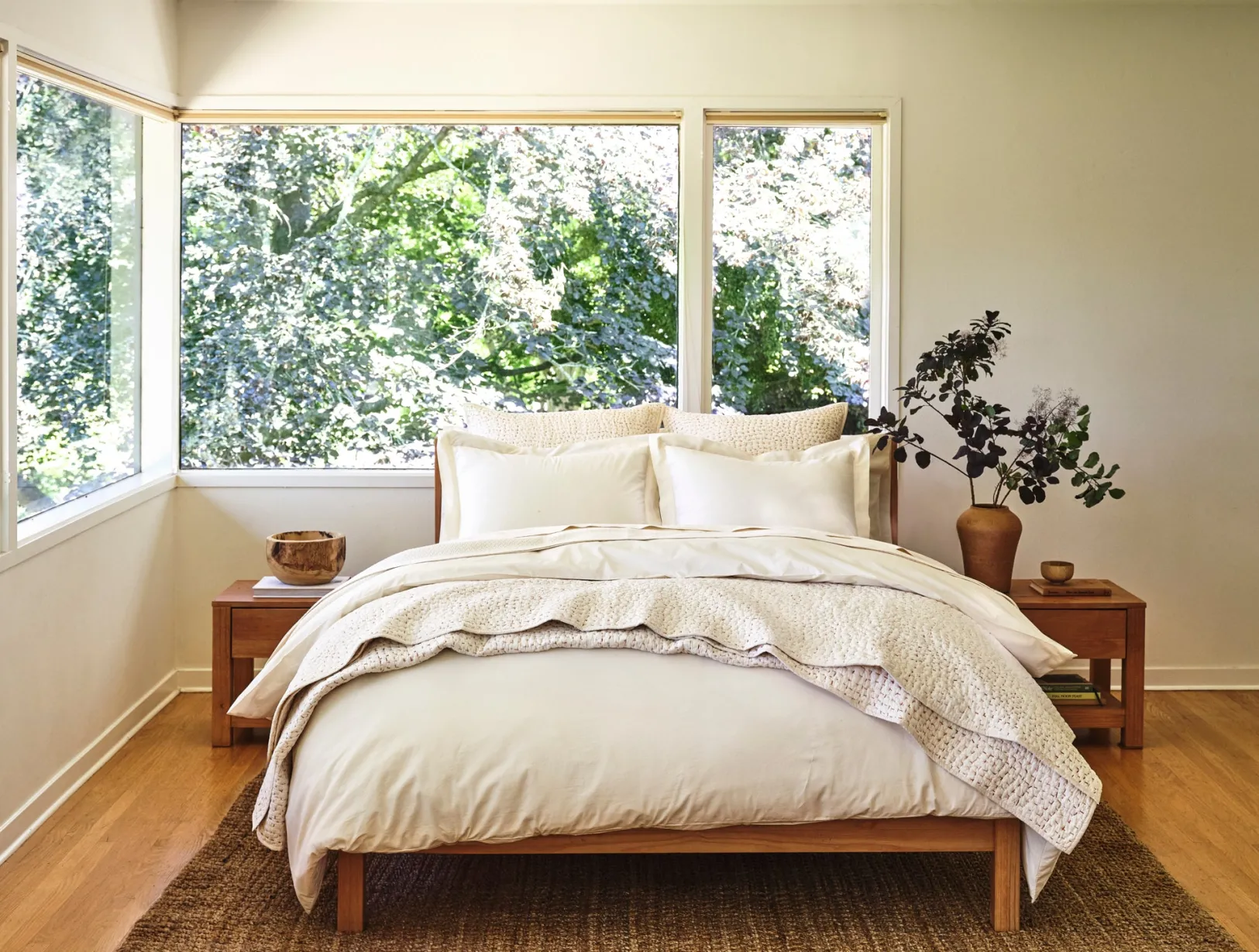 Sale Coyuchi Pebbled Handstitched Quilt Set