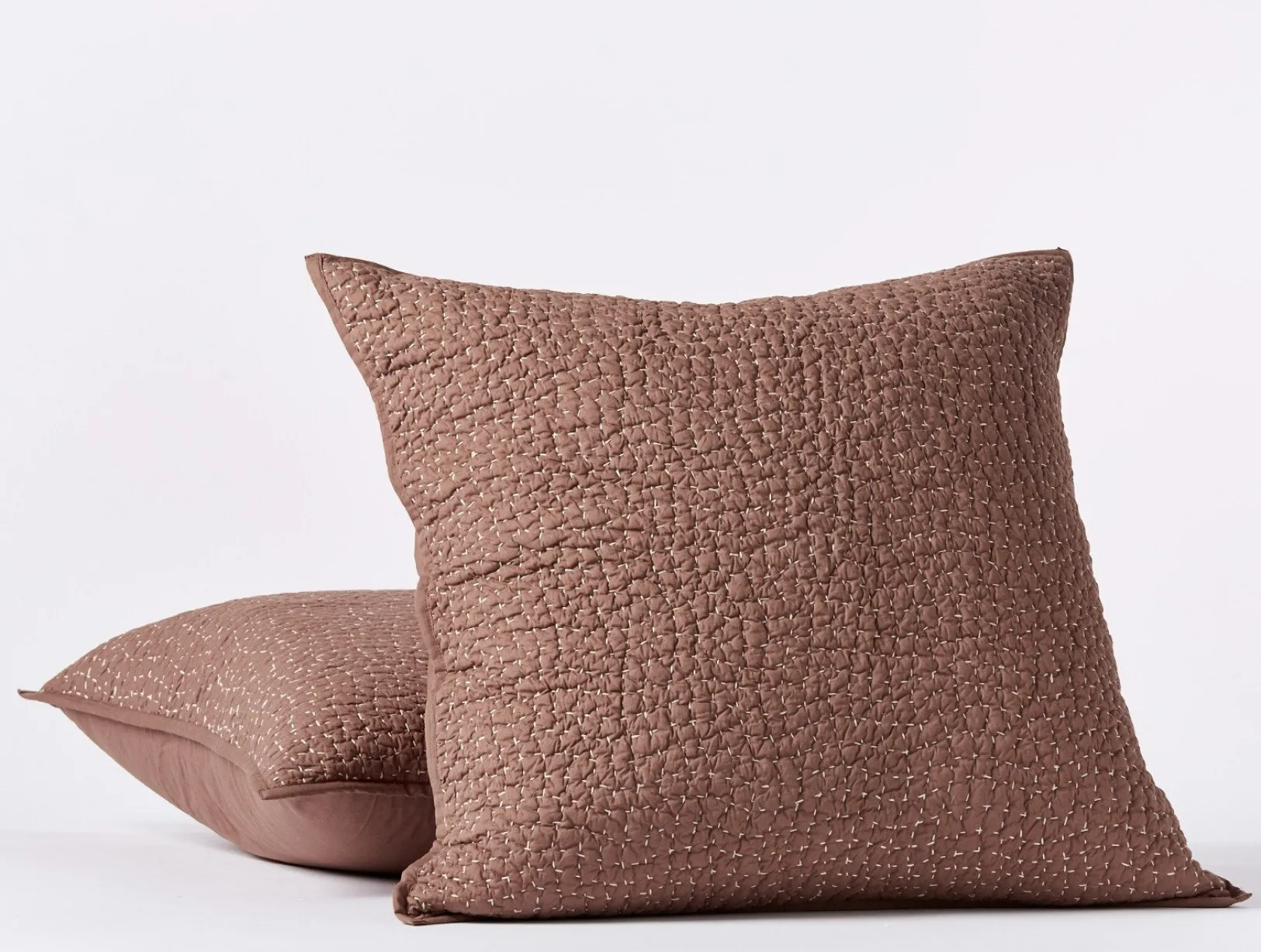 Sale Coyuchi Pebbled Handstitched Quilt Set