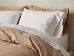 New Coyuchi Refined Organic Percale Duvet Cover