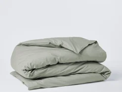 New Coyuchi Refined Organic Percale Duvet Cover