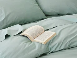 Clearance Coyuchi Refined Organic Percale Duvet Cover