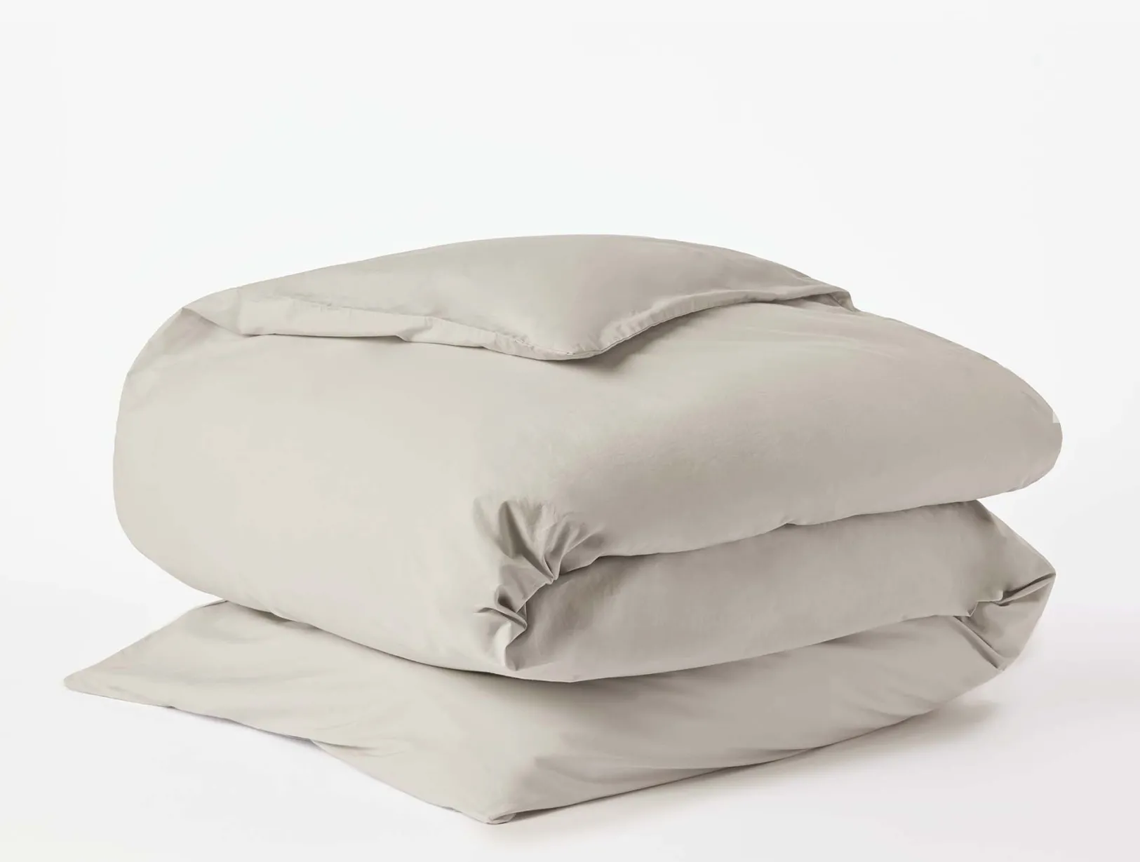 Clearance Coyuchi Refined Organic Percale Duvet Cover