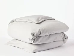 Clearance Coyuchi Refined Organic Percale Duvet Cover
