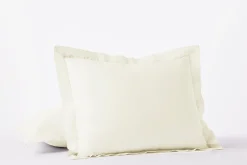 Clearance Coyuchi Refined Organic Percale Duvet Set