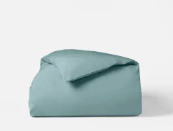 Clearance Coyuchi Refined Organic Percale Duvet Set