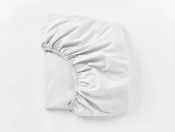 Outlet Coyuchi Refined Organic Percale Fitted Sheet