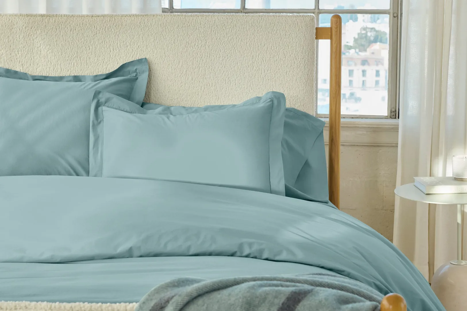 Online Coyuchi Refined Organic Percale Sham