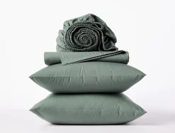 Online Coyuchi Refined Organic Percale Sheet Set