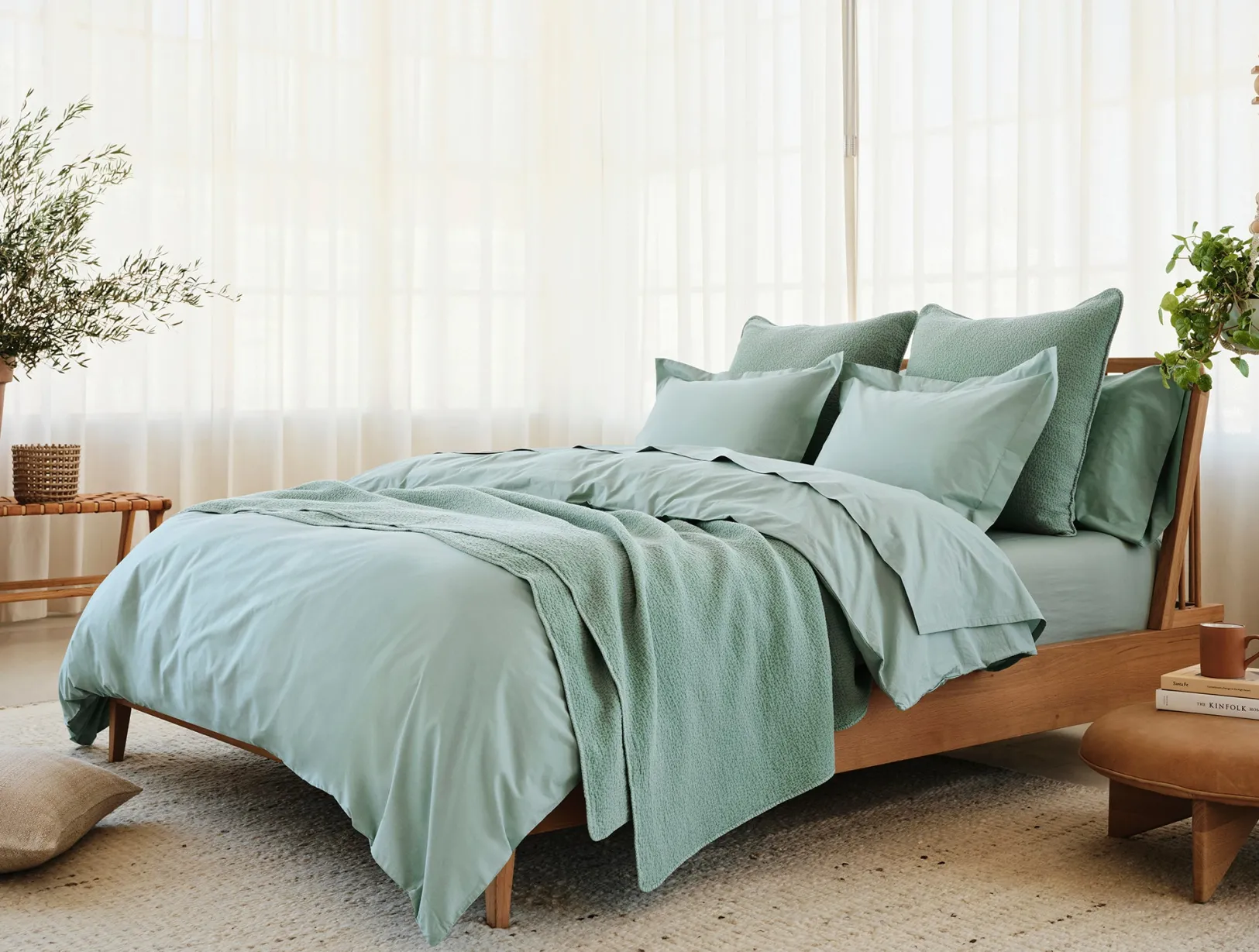 Online Coyuchi Refined Organic Percale Sheet Set
