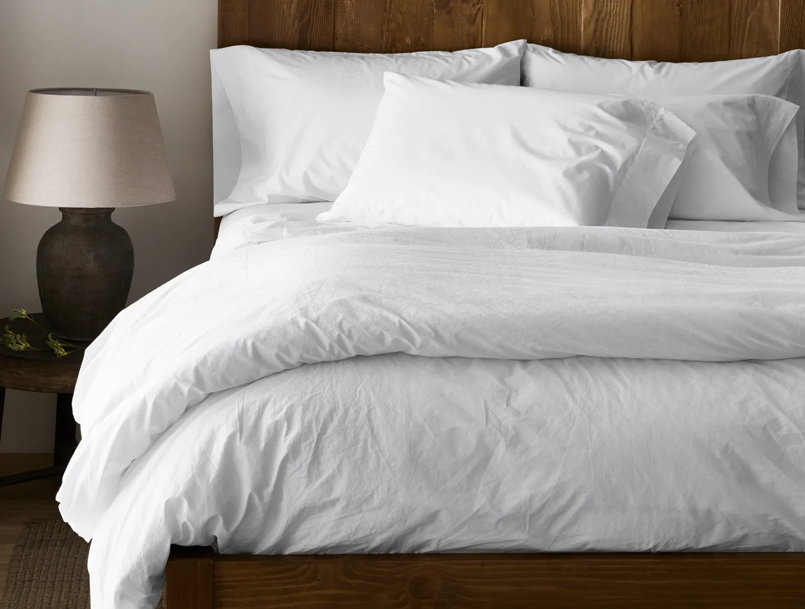 Online Coyuchi Refined Organic Percale Sheet Set