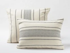 Discount Coyuchi Rippled Stripe Organic Duvet Set