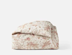 Discount Coyuchi Sea Bloom Print Duvet Cover