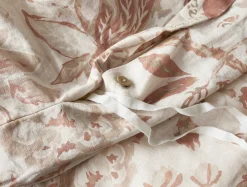Discount Coyuchi Sea Bloom Print Duvet Cover